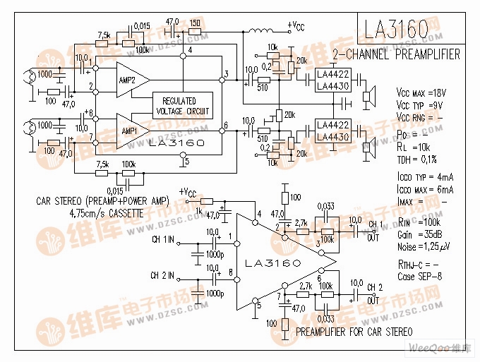 LA3160功放电路